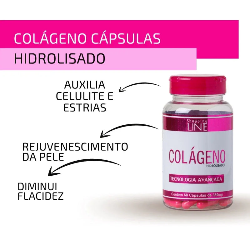 Kit Colágeno Hidrolisado + Creme Anti-Flacidez