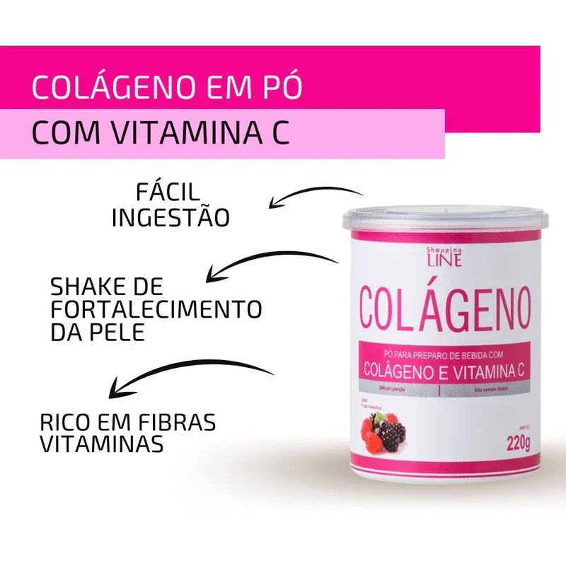 Kit Colágeno Hidrolisado + Creme Anti-Flacidez