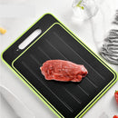 Tábua de Corte e Descongelamento Dupla Face - black shop